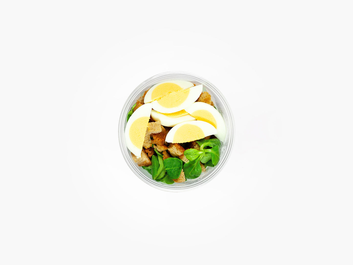 Nüsslisalat mit Ei und Croutons | earlybird food