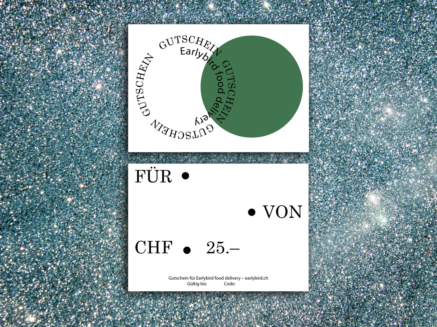 Geschenkkarte Earlybird Zürich
