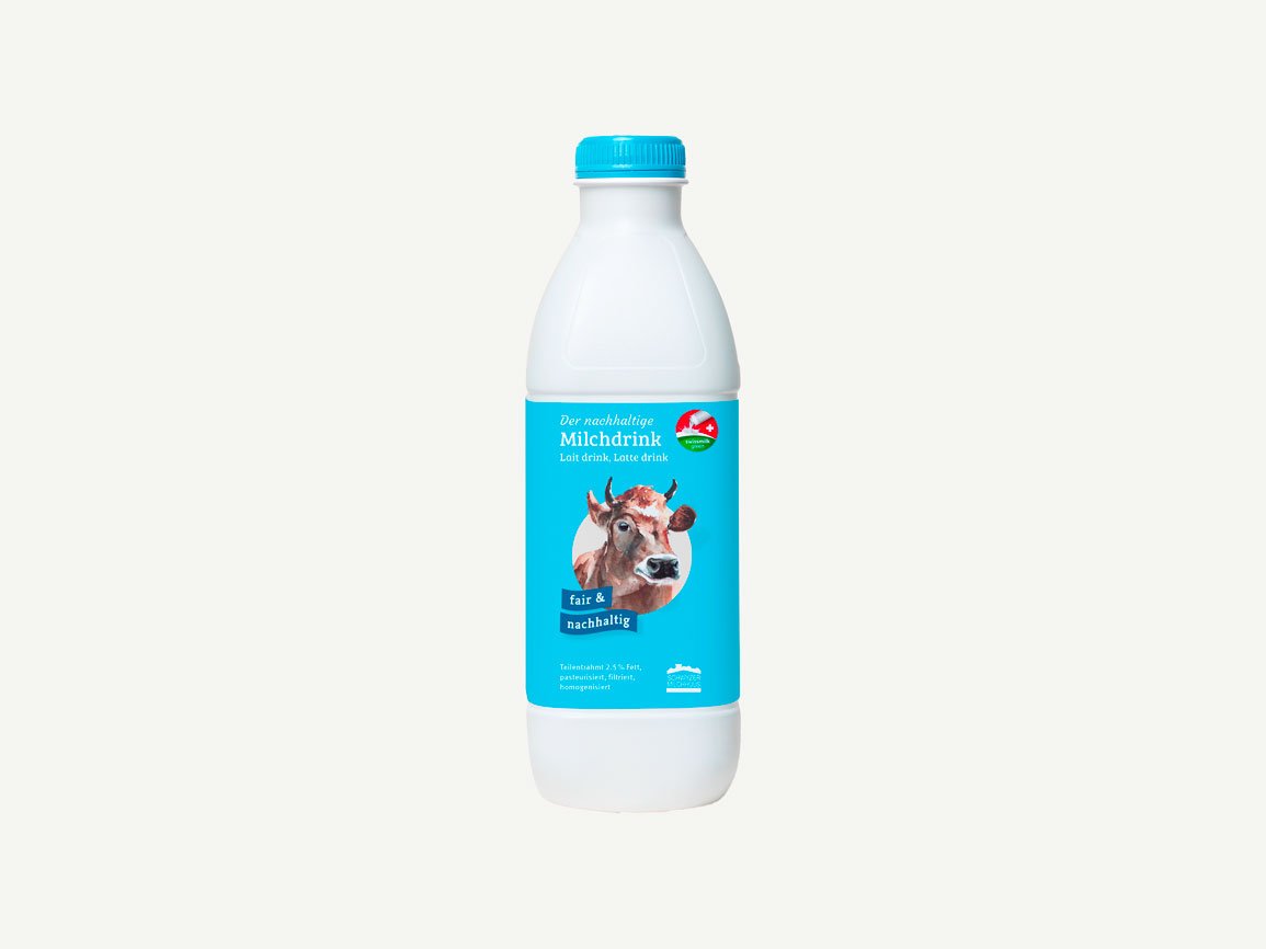 Earlybird Food AG | Milchdrink Past Flasche 1L Milchhuus